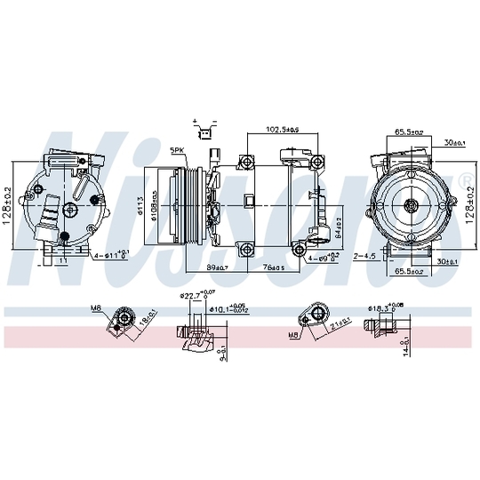 890788 - Compressor, air conditioning 