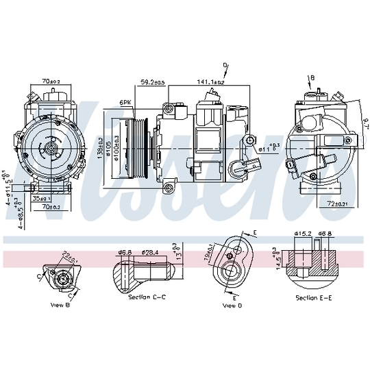 890773 - Kompressor, kliimaseade 