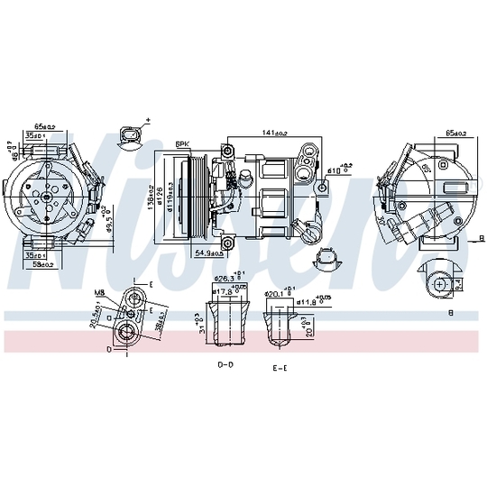 890801 - Kompressor, kliimaseade 