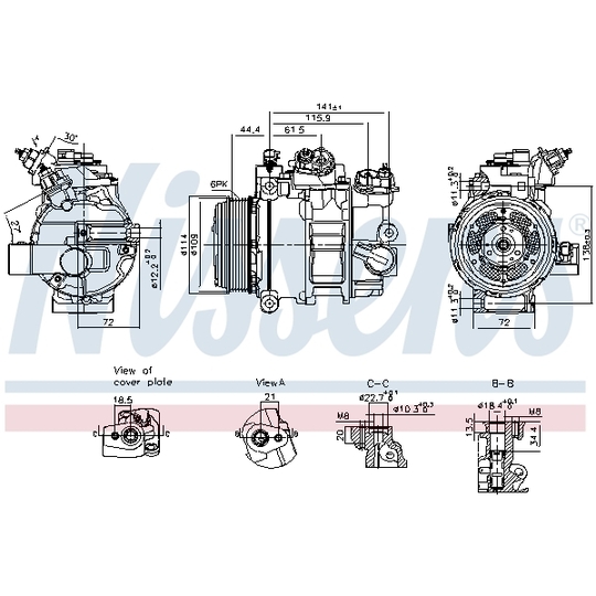 890793 - Compressor, air conditioning 