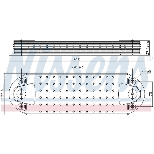 91308 - Oil Cooler, engine oil 