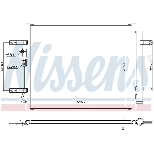 940931 - Condenser, air conditioning 