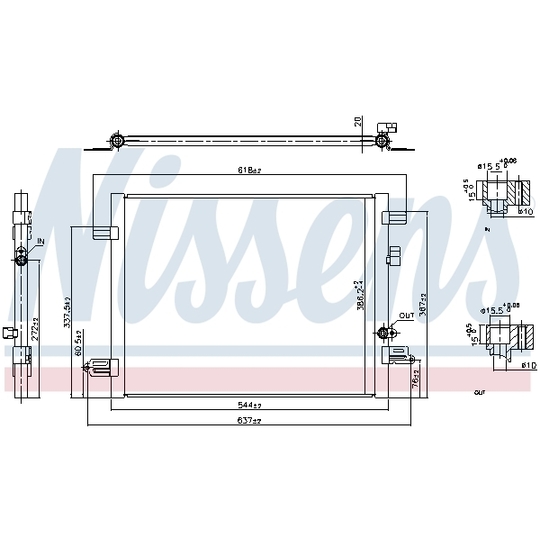 941061 - Condenser, air conditioning 