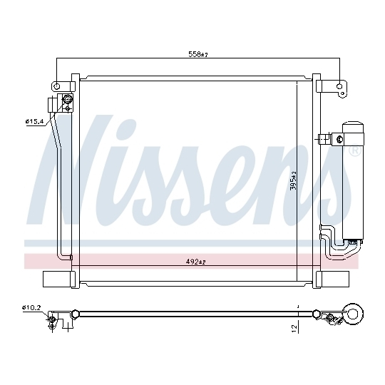 940929 - Condenser, air conditioning 