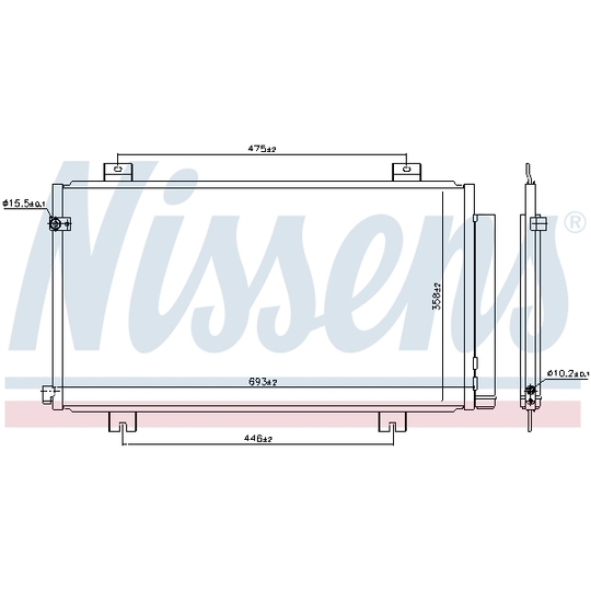 941180 - Condenser, air conditioning 