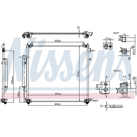 941295 - Condenser, air conditioning 