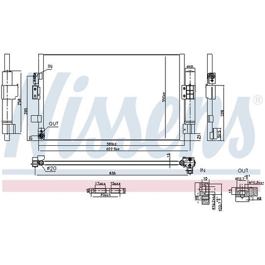 941298 - Condenser, air conditioning 