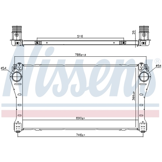 961250 - Intercooler, charger 