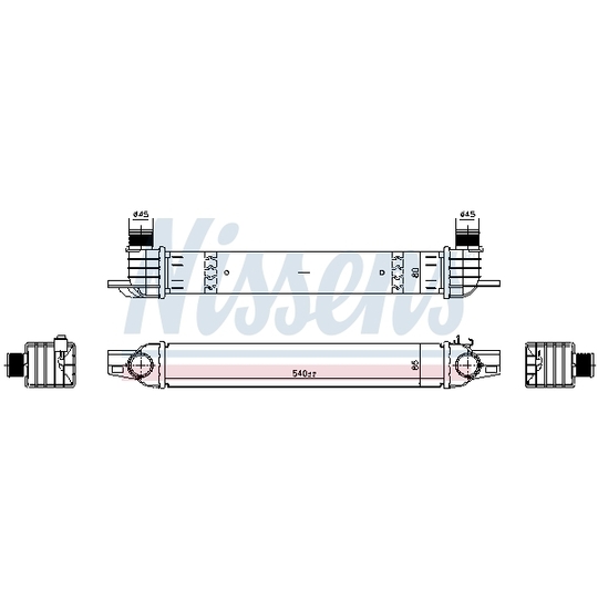 961336 - Kompressoriõhu radiaator 