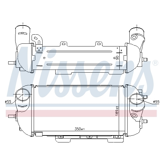 961497 - Kompressoriõhu radiaator 