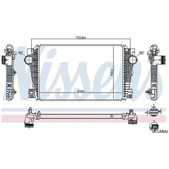 96258 - Intercooler, charger 