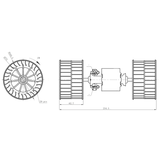 34284 - Interior Blower 