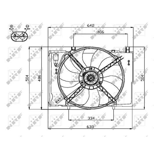 47741 - Ventilaator, mootorijahutus 