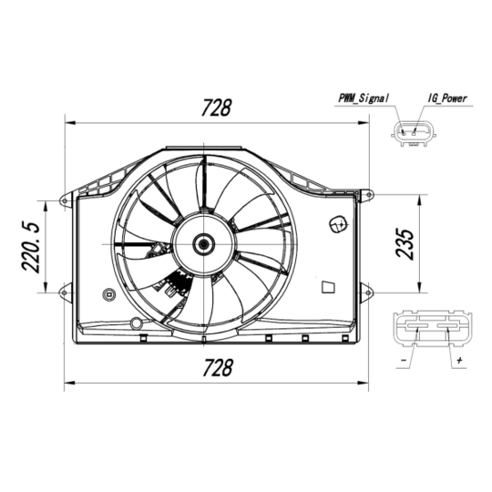 47939 - Fan, radiator 