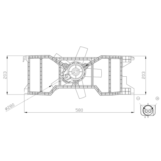 47944 - Ventilaator, mootorijahutus 