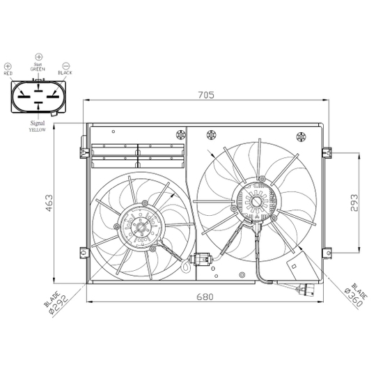 47941 - Fan, radiator 