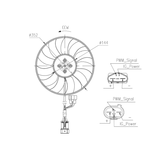 47969 - Fan, radiator 