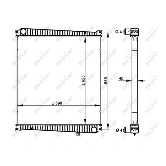 59212 - Radiator, engine cooling 