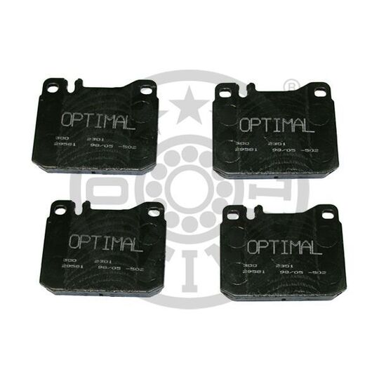 BP-02301 - Brake Pad Set, disc brake 