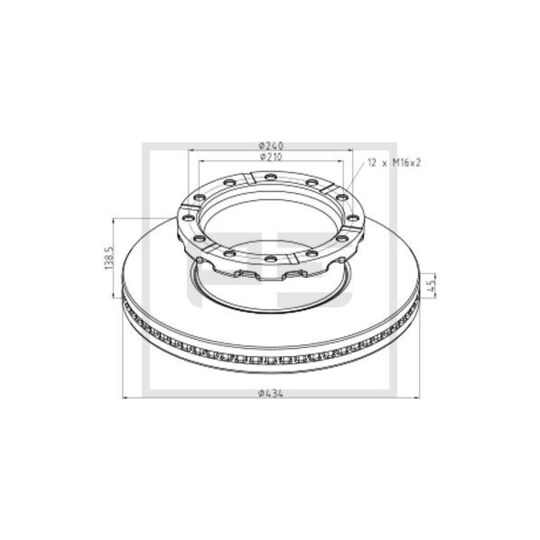 026.682-00A - Brake Disc 