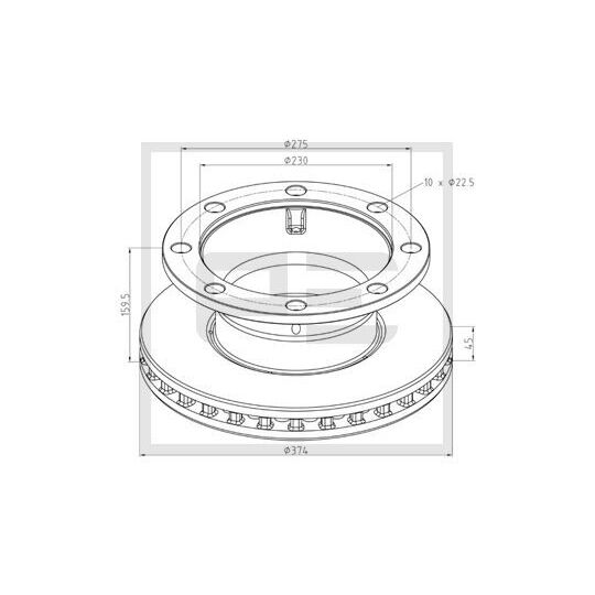 046.385-00A - Brake Disc 