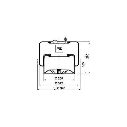 084.271-71A - Bellow, air suspension 