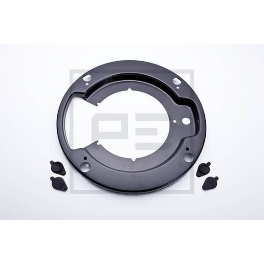 146.158-00A - Cover Sheet, brake drum; Cover Plate, dust-cover wheel bearing 