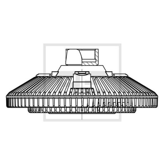 250.156-00A - Clutch, radiator fan 