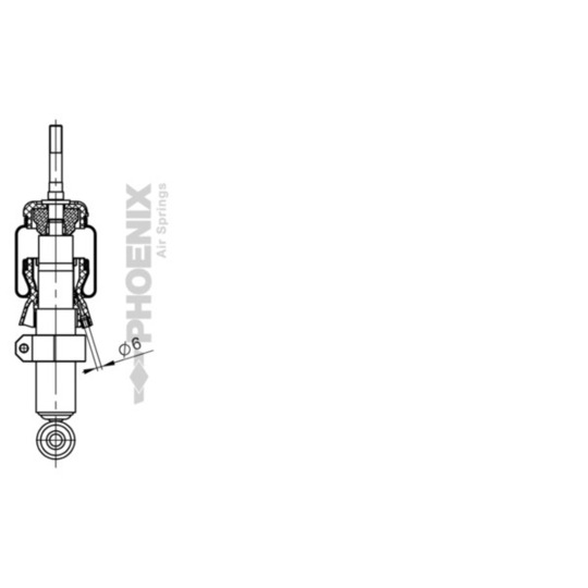 CD 075 119 011 - Driver's cab suspension bellows 