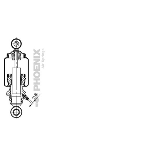 CD 075 122 013 - Driver's cab suspension bellows 