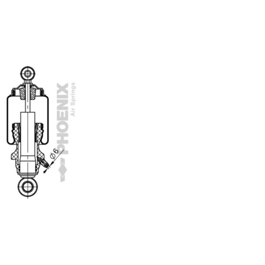 CD 075 122 011 - Driver's cab suspension bellows 