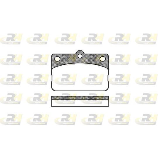 2092.00 - Brake Pad Set, disc brake 