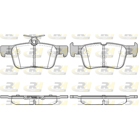 21551.42 - Brake Pad Set, disc brake 