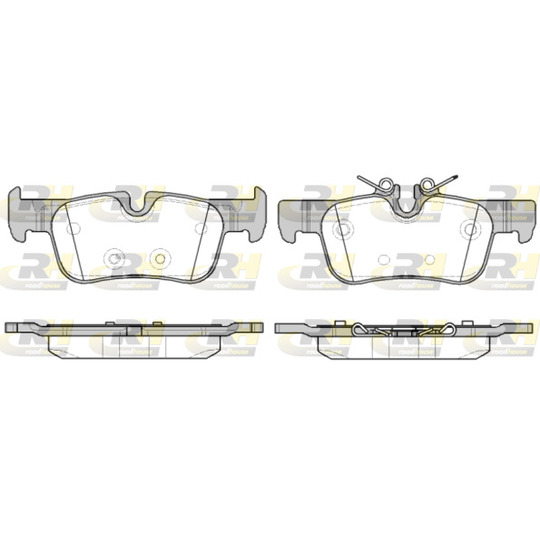 21573.00 - Brake Pad Set, disc brake 