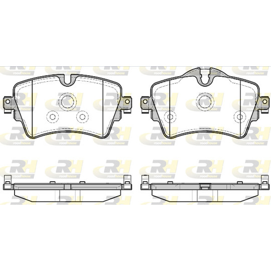 21599.08 - Brake Pad Set, disc brake 