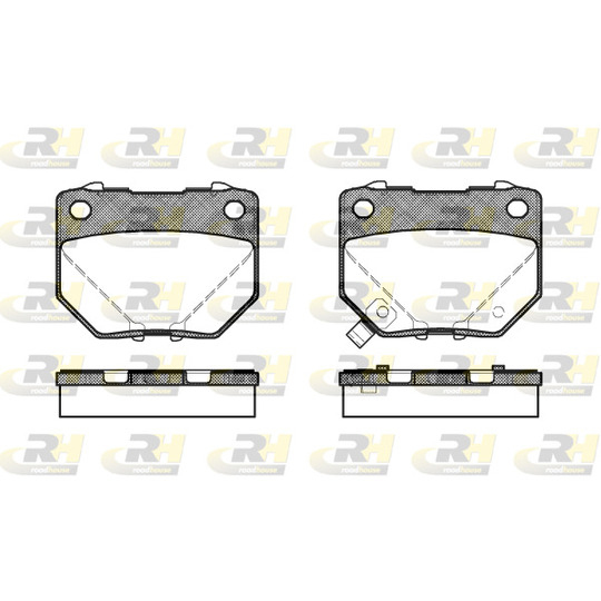 2365.21 - Brake Pad Set, disc brake 