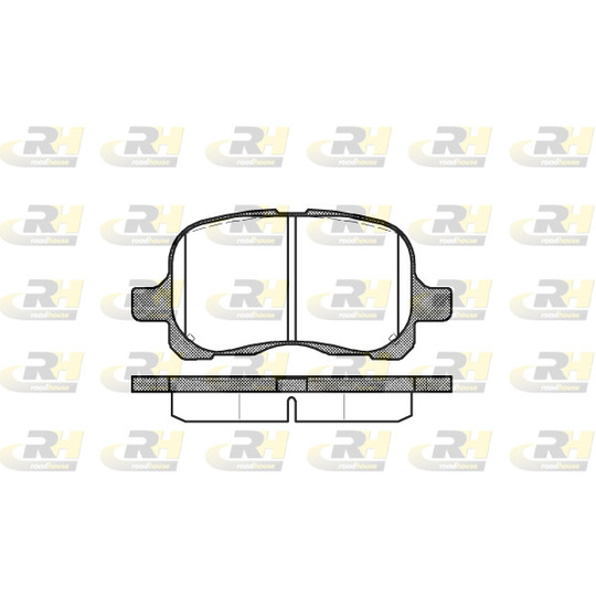 2652.00 - Brake Pad Set, disc brake 