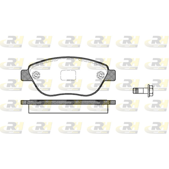 2859.10 - Brake Pad Set, disc brake 
