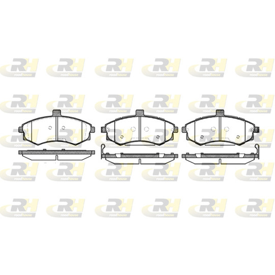 2893.02 - Brake Pad Set, disc brake 