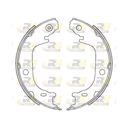 4516.00 - Brake Shoe Set, parking brake 