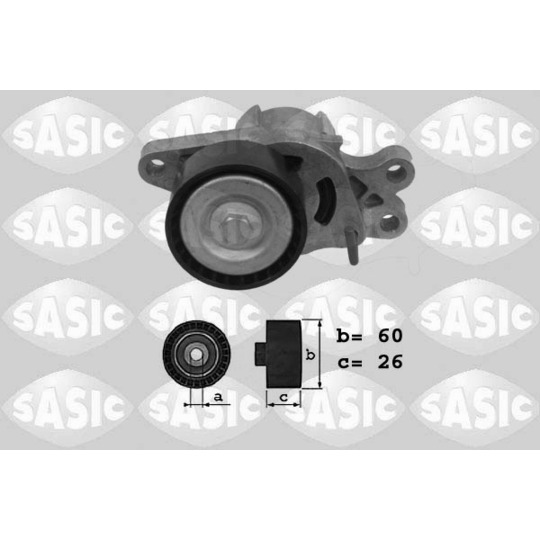 1620027 - Belt Tensioner, v-ribbed belt 