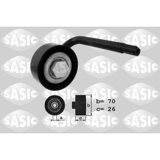 1626067 - Belt Tensioner, v-ribbed belt 