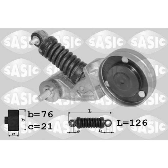 1626201 - Belt Tensioner, v-ribbed belt 