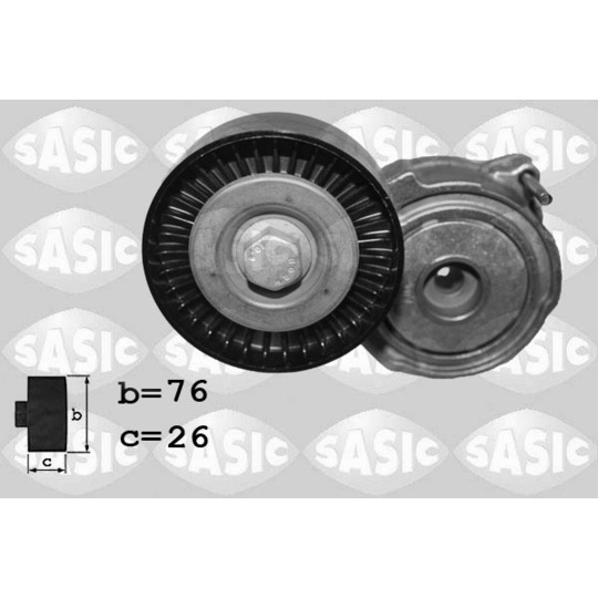 1626197 - Belt Tensioner, v-ribbed belt 