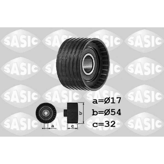 1704009 - Deflection/Guide Pulley, timing belt 