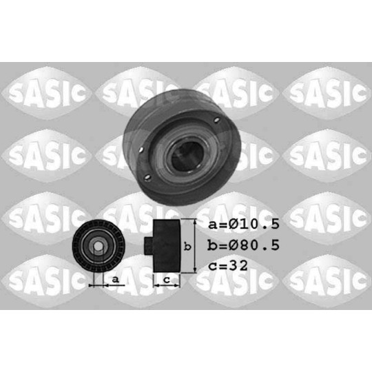 1704004 - Deflection/Guide Pulley, timing belt 