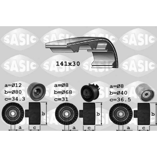 1756044 - Timing Belt Set 