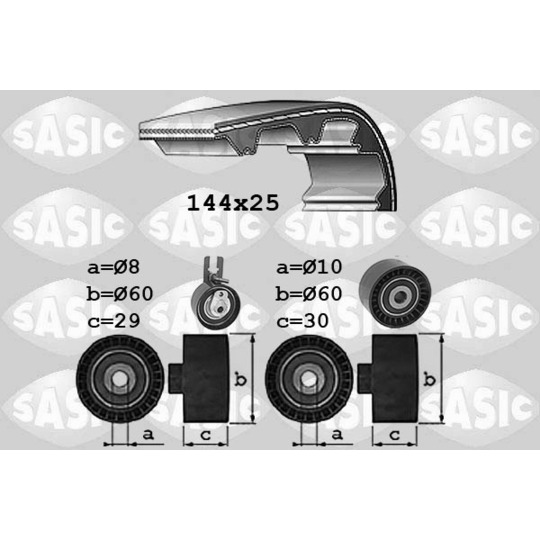 1756084 - Timing Belt Set 