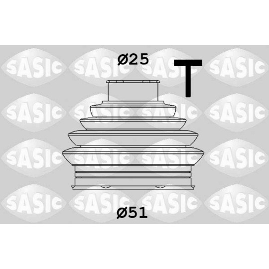 1906103 - Bellow Set, drive shaft 