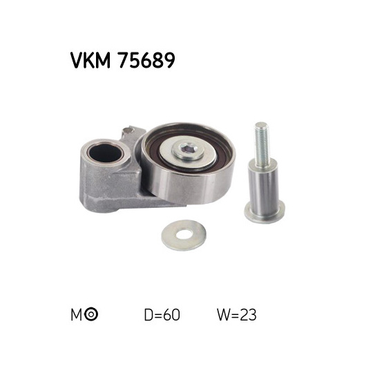 VKM 75689 - Tensioner Pulley, timing belt 